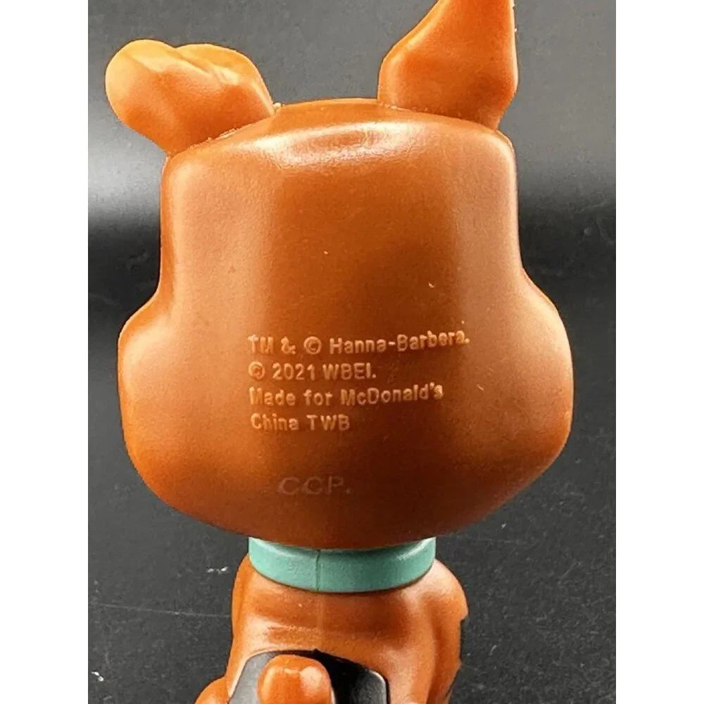 McDonald’s 2021 Happy Meal‎ Toys Scooby Doo Bobble Heads Fred Action Figure Lot